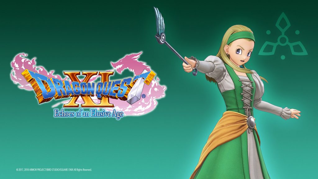 Dragon Quest Xi Echoes Of An Elusive Age Steam Trading Card Artwork 07 Serena Dragon Quest