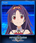 Sword Art Online - Hollow Realization - Steam Trading Card 004 - Yuuki