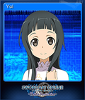 Sword Art Online - Hollow Realization - Steam Trading Card 006 - Yui